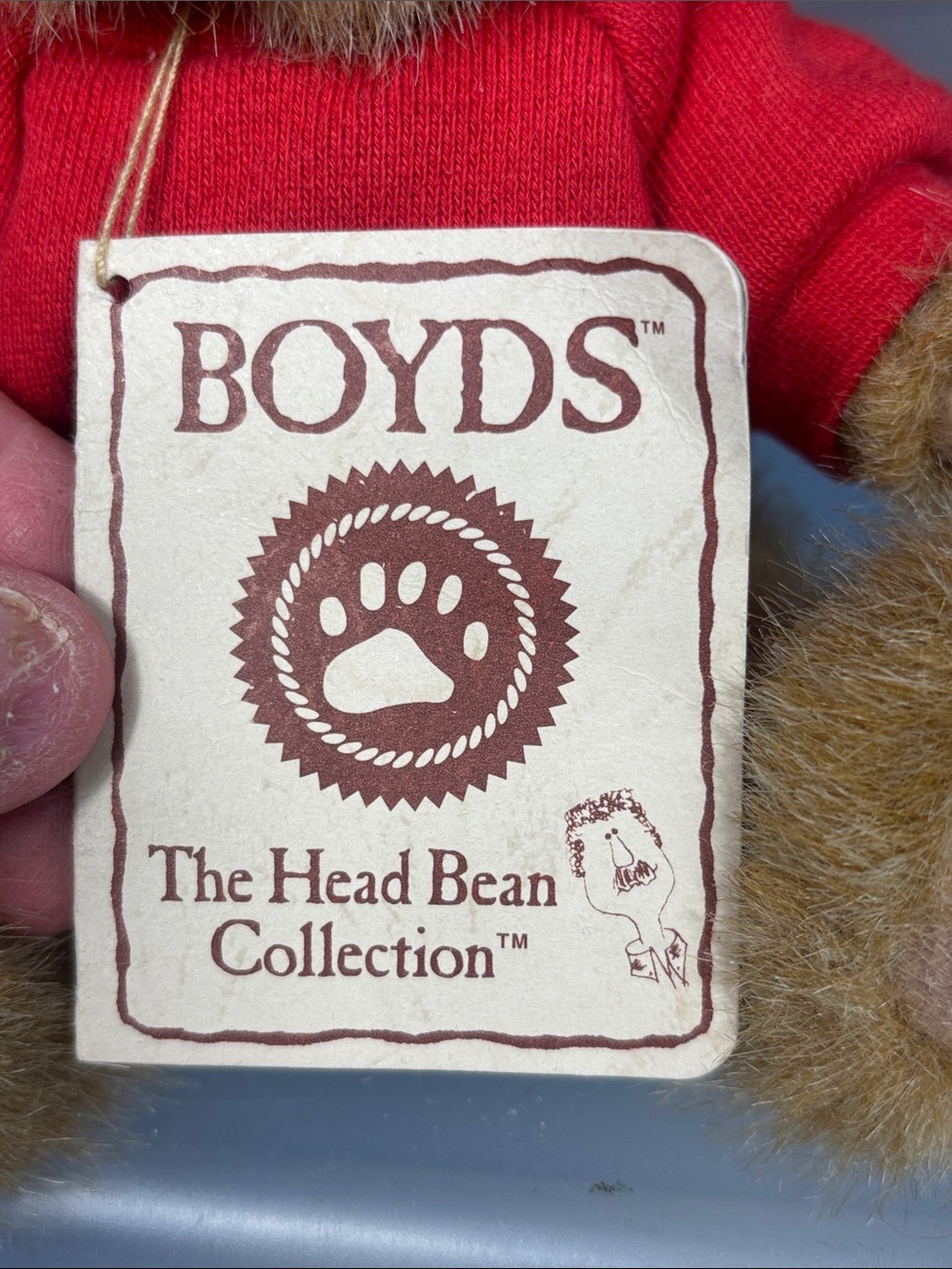 Boyds Head Bean Indiana University Teddy Bear Plush IU Hoosiers 5” With Hang Tag - Picture 2 of 15